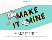 Tablet Screenshot of m.tiffany.ca