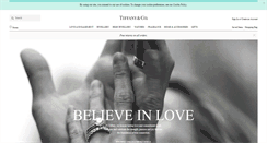Desktop Screenshot of be.tiffany.com